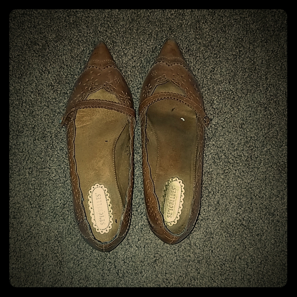 Cute Leather slip ons